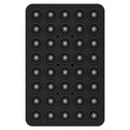 Silicone Suction Cup Phone Mount 40 Grain Double Sided Phone Suction Holder, 100x66mm