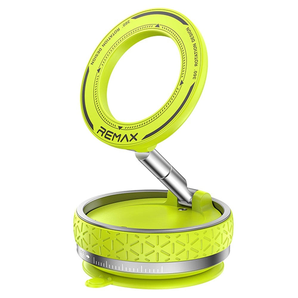 REMAX RM-C51 Multi-Function Vacuum Suction Cup Rotating Magnetic Phone Holder for Car Home Office Travel