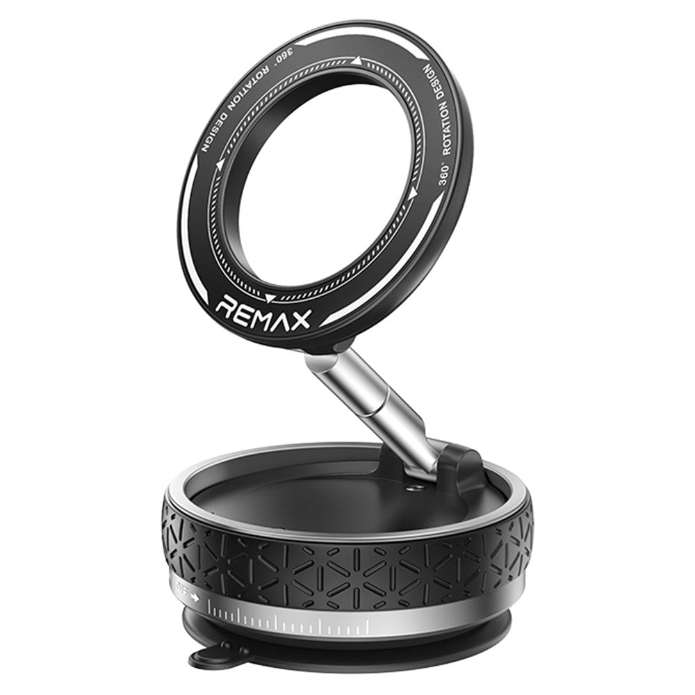 REMAX RM-C51 Multi-Function Vacuum Suction Cup Rotating Magnetic Phone Holder for Car Home Office Travel