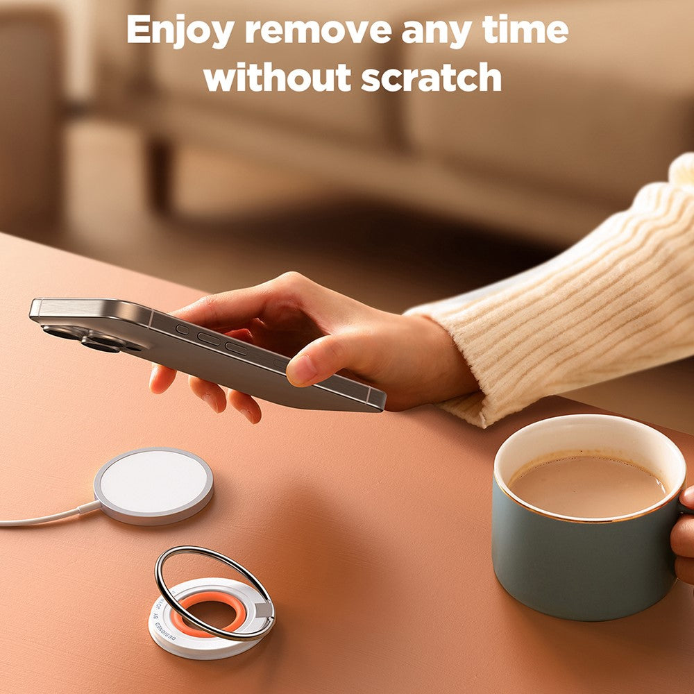 JOYROOM JR-ZS383 Magnetic Kickstand Compatible with Magsafe Grip Phone Holder Finger Ring Stand