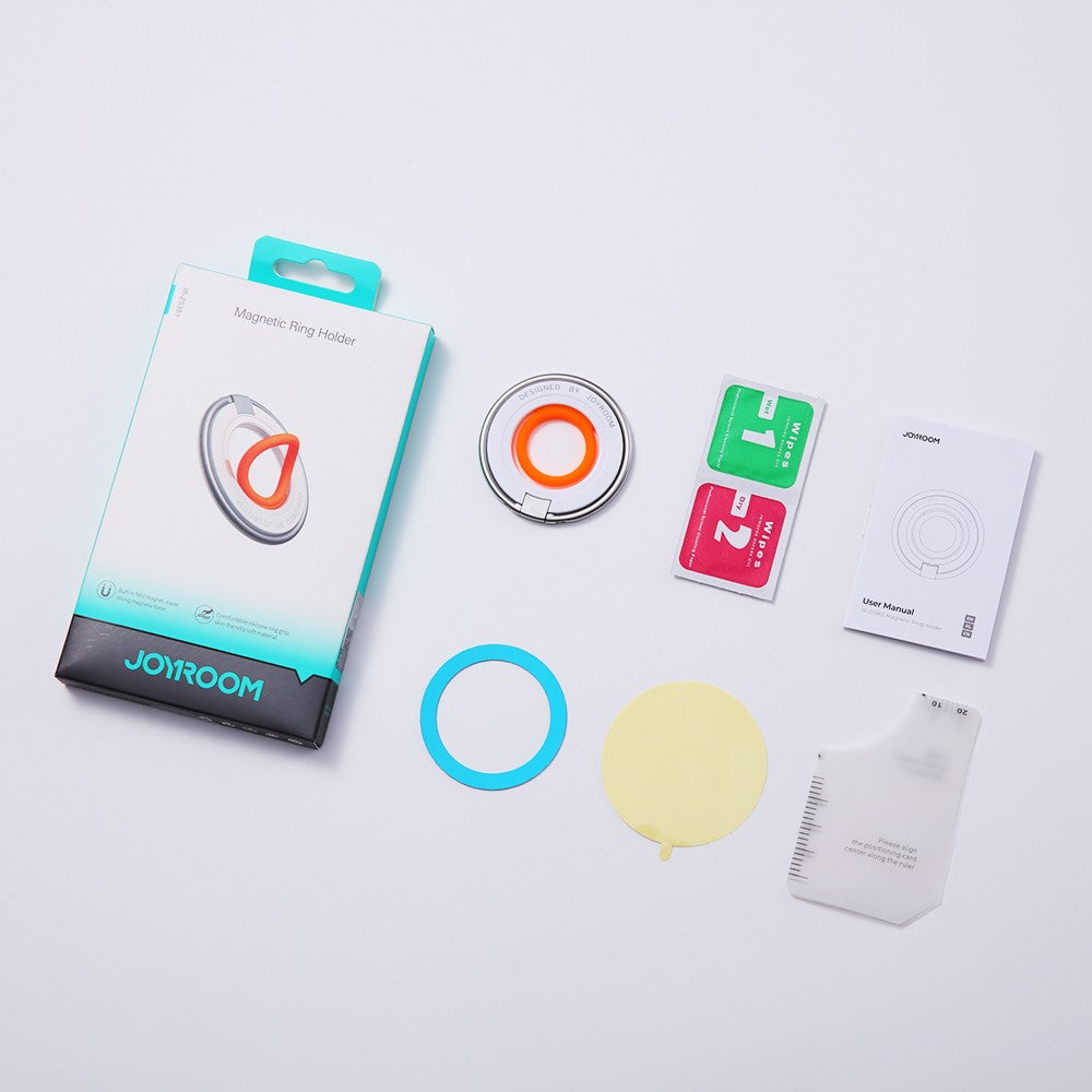 JOYROOM JR-ZS383 Magnetic Kickstand Compatible with Magsafe Grip Phone Holder Finger Ring Stand