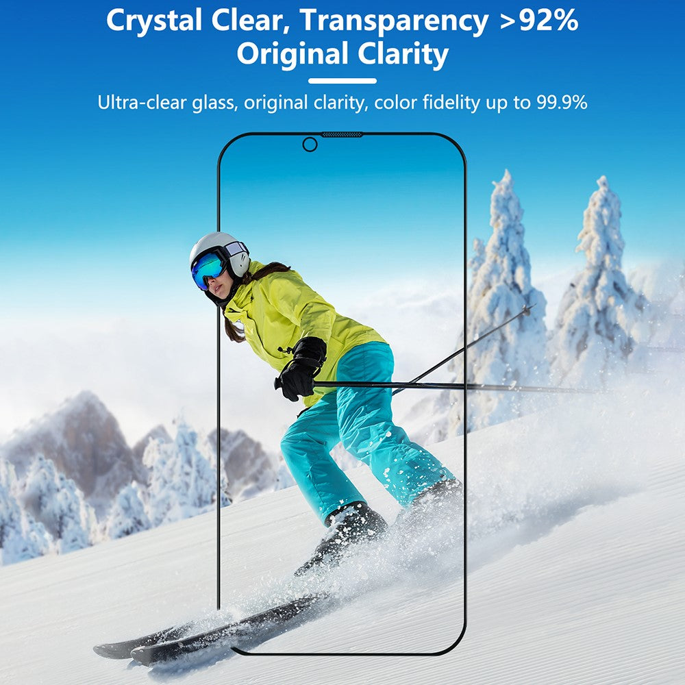 JOYROOM JR-MQS0611 For iPhone Air Screen Protector Eye Protection 2.5D Silk Printing High Aluminium-Silicon Glass Film