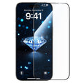 JOYROOM JR-MQS0568 For iPhone 17 Pro Screen Protector Silk Printing 2.5D High Aluminium-Silicon Glass Clear Film