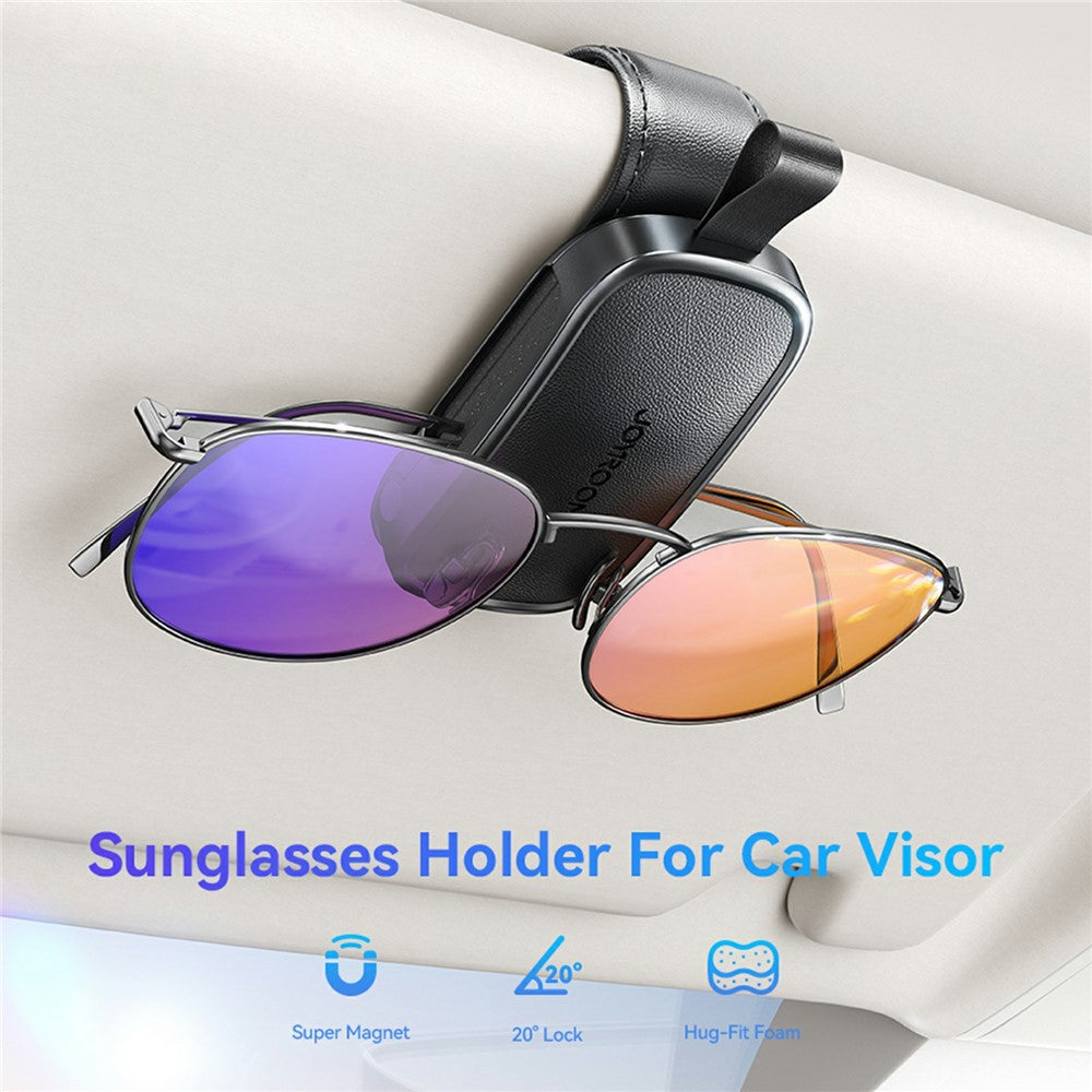 JOYROOM JR-ZS511 Sunglass Holder for Car Visor Sunglasses Organizer Magnetic Clip