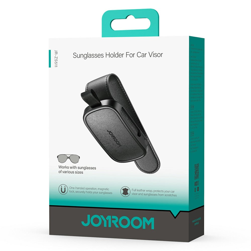 JOYROOM JR-ZS511 Sunglass Holder for Car Visor Sunglasses Organizer Magnetic Clip