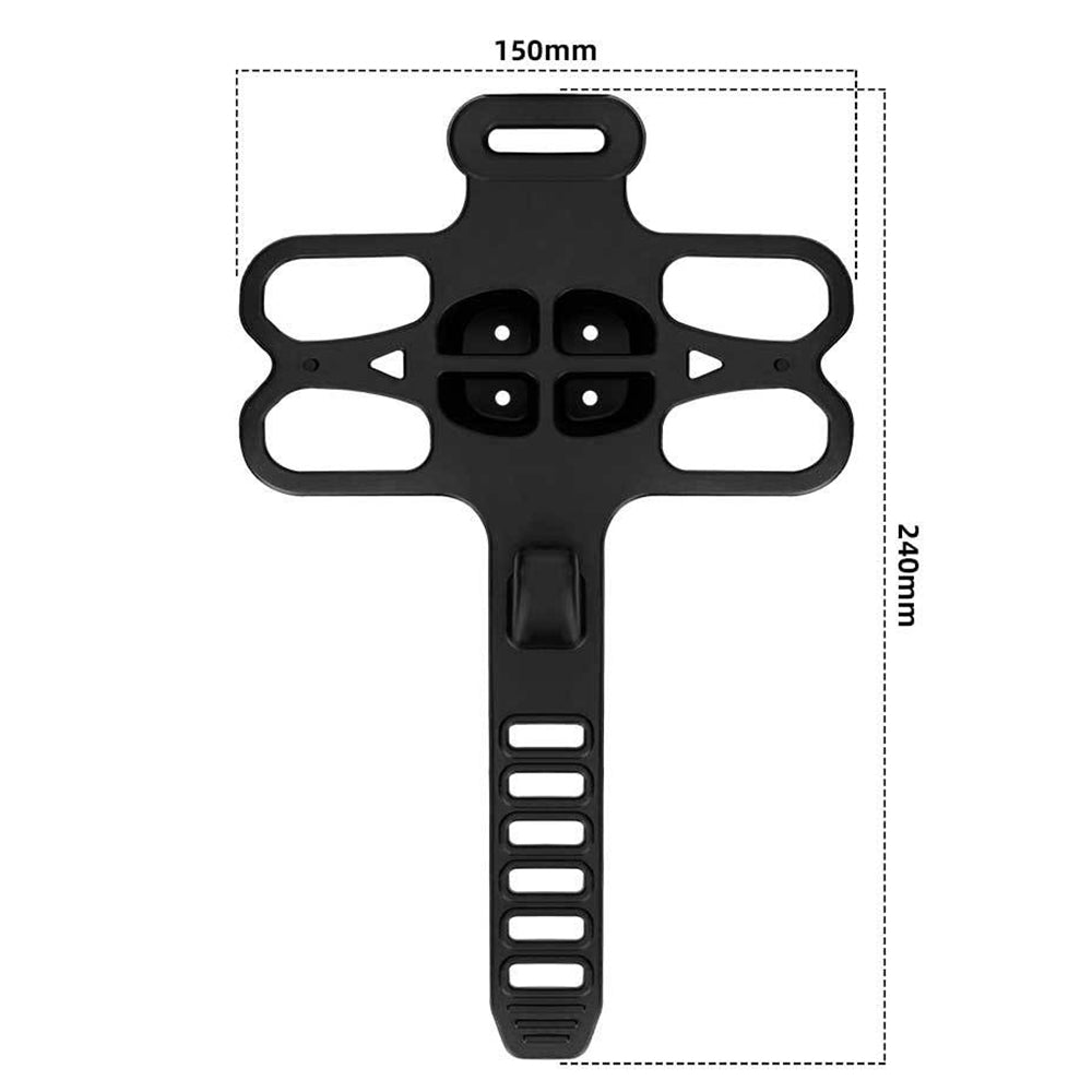ENLEE Bicycle Handlebar Phone Mount Holder Anti Slip Silicone Strap Shock Absorbing Cellphone Stand
