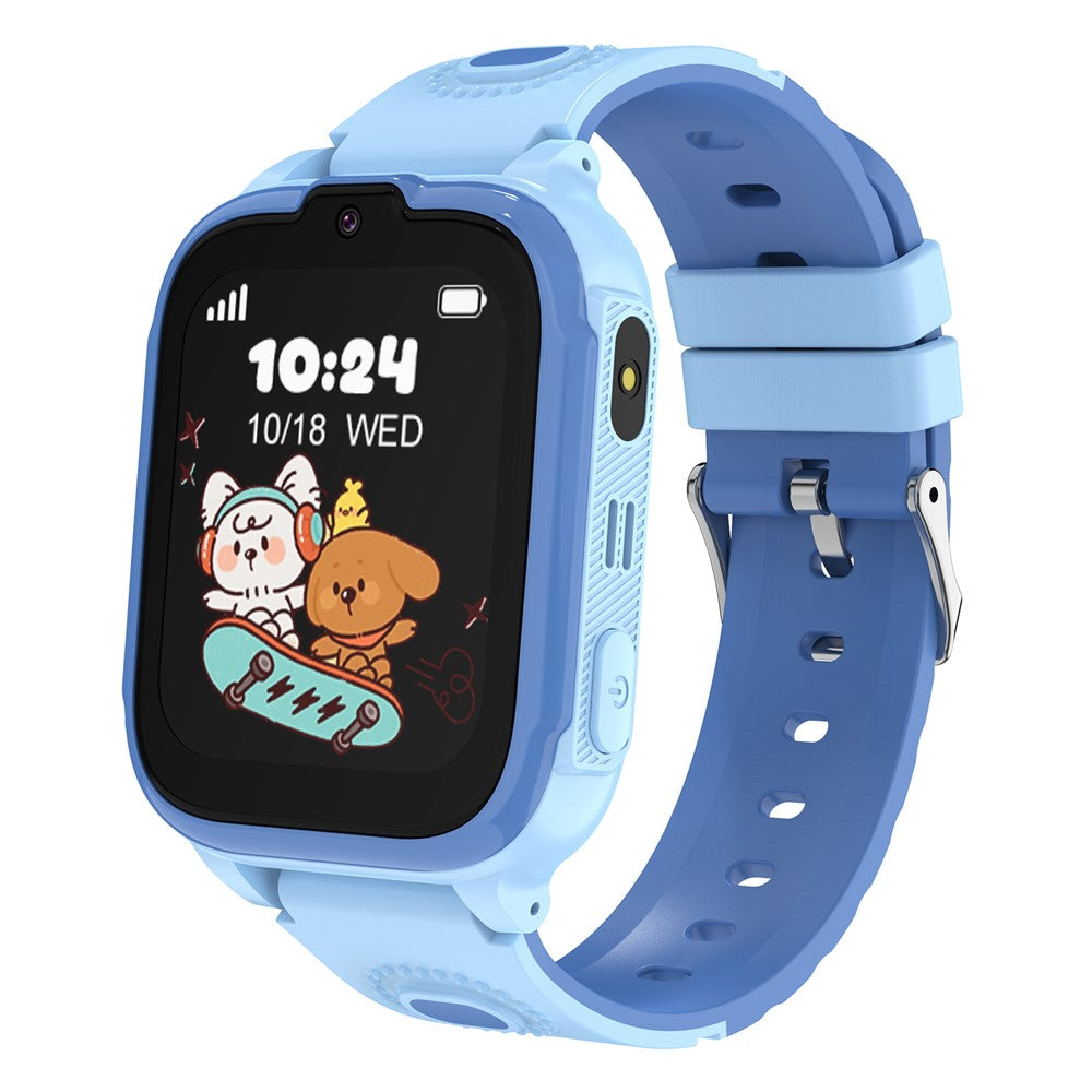 DH28 1.83 Inch Screen 4G Smart Watch for Kids GPS Locator SOS Calling Wristwatch (Europe  /  Asia  /  Africa Version)