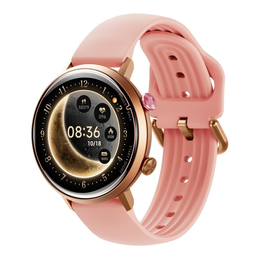 W2 Smart Watch for Women 1.32 Inch AMOLED Screen Health Tracking 5 ATM Waterproof Fitness Tracker