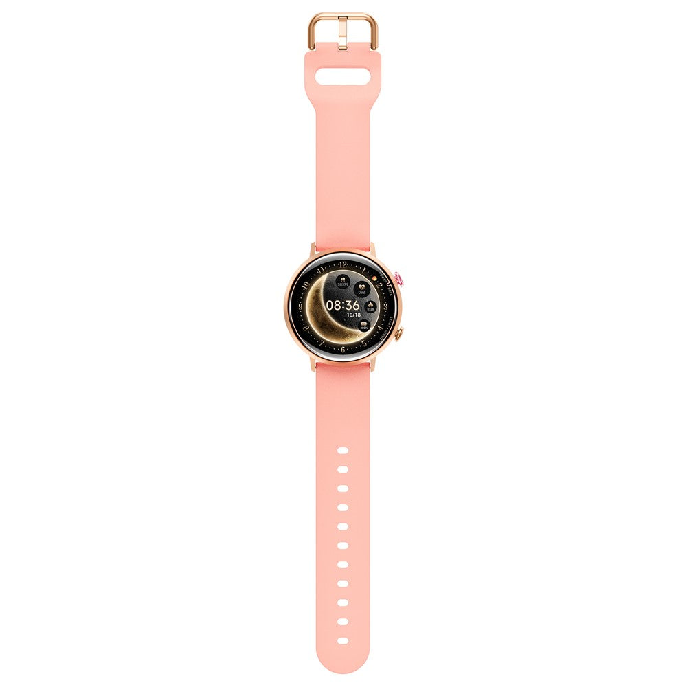 W2 Smart Watch for Women 1.32 Inch AMOLED Screen Health Tracking 5 ATM Waterproof Fitness Tracker