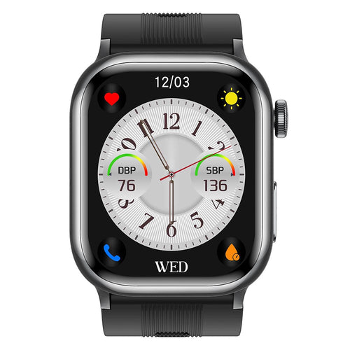 Air-Pump Blood Pressure Smart Watch – ECG & SOS Alerts (TK66)