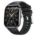 MT61 Ultra Thin Smart Watch 1.96 Inch AMOLED Curved Screen Bluetooth-Compatible Calling Health Monitor, Silicone Strap