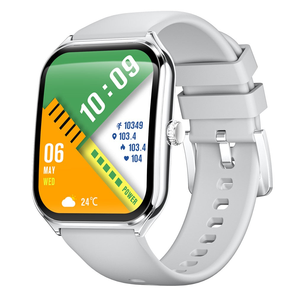 Ultra-Thin 1.96" AMOLED Smart Watch – Silicone Strap (MT61)