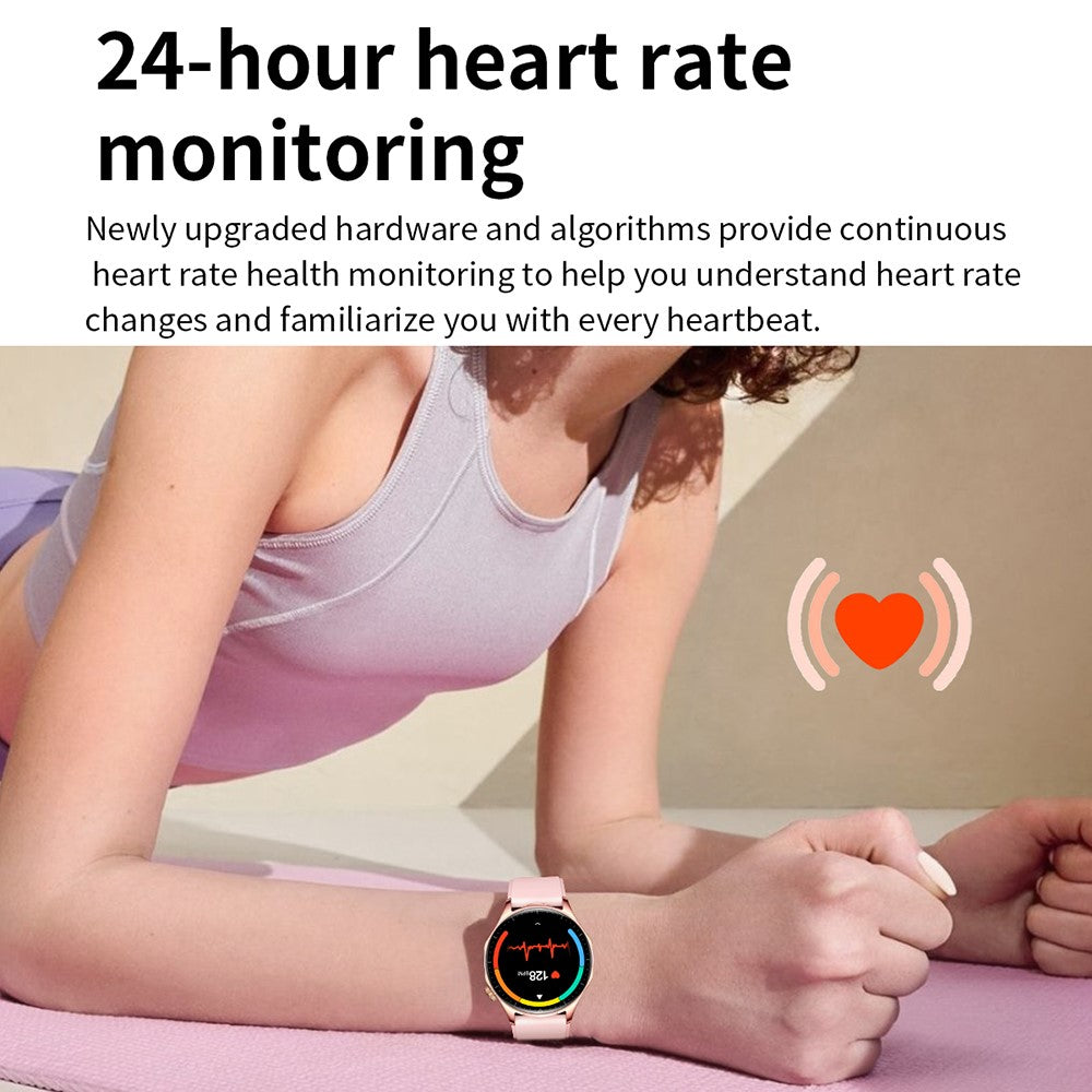 T98 2 In 1 Smart Watch with TWS Earbuds 1.43 Inch AMOLED Screen Bluetooth-Compatible Calling Wristwatch