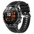 AK82 1.8 Inch Screen Smart Watch Bluetooth-Compatible Calling Heart Rate Monitor Sports Tracker, Silicone Strap