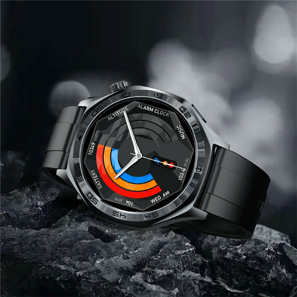AK83 TPU Strap Smart Watch Bluetooth-Compatible Call Heart Rate Blood Pressure Monitor Sports Watch