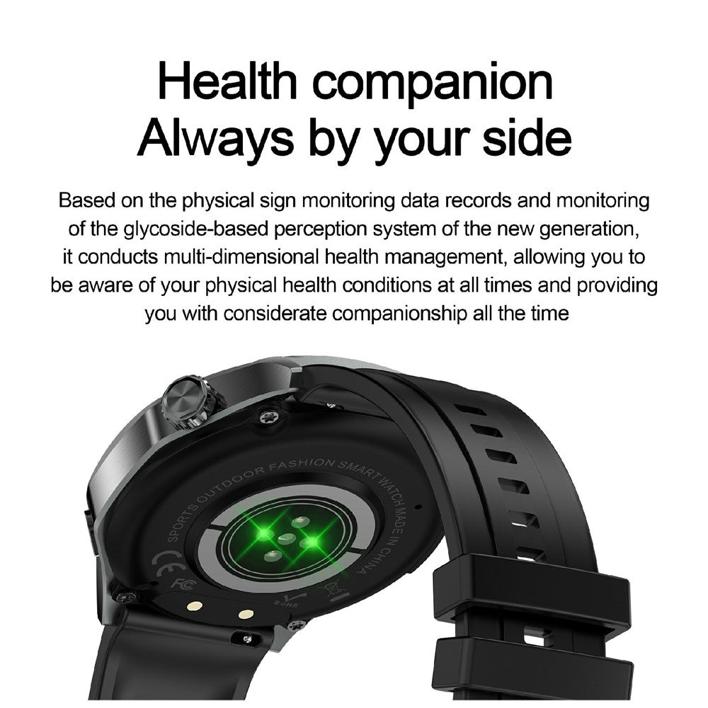 AK83 TPU Strap Smart Watch Bluetooth-Compatible Call Heart Rate Blood Pressure Monitor Sports Watch