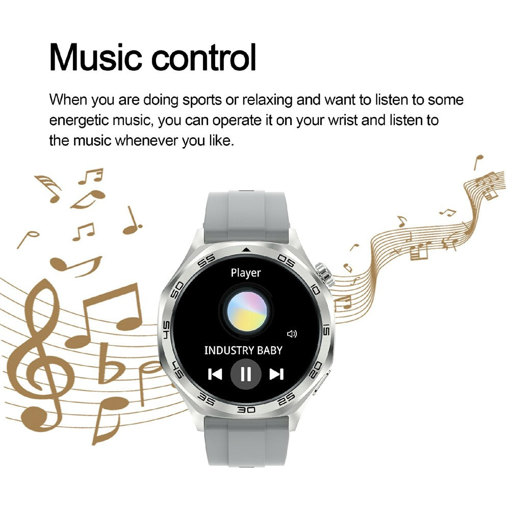 AK83 TPU Strap Smart Watch Bluetooth-Compatible Call Heart Rate Blood Pressure Monitor Sports Watch