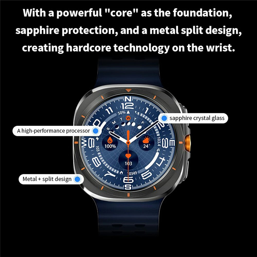 HD8 Ultra 1.46 Inch TFT Screen Health Monitoring Smart Watch Bluetooth-compatible Calling Fitness Wristwatch