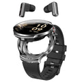 T100 Health Monitoring Bluetooth-compatible Call Sports Wristwatch 2 in 1 TWS Earbuds Smart Watch