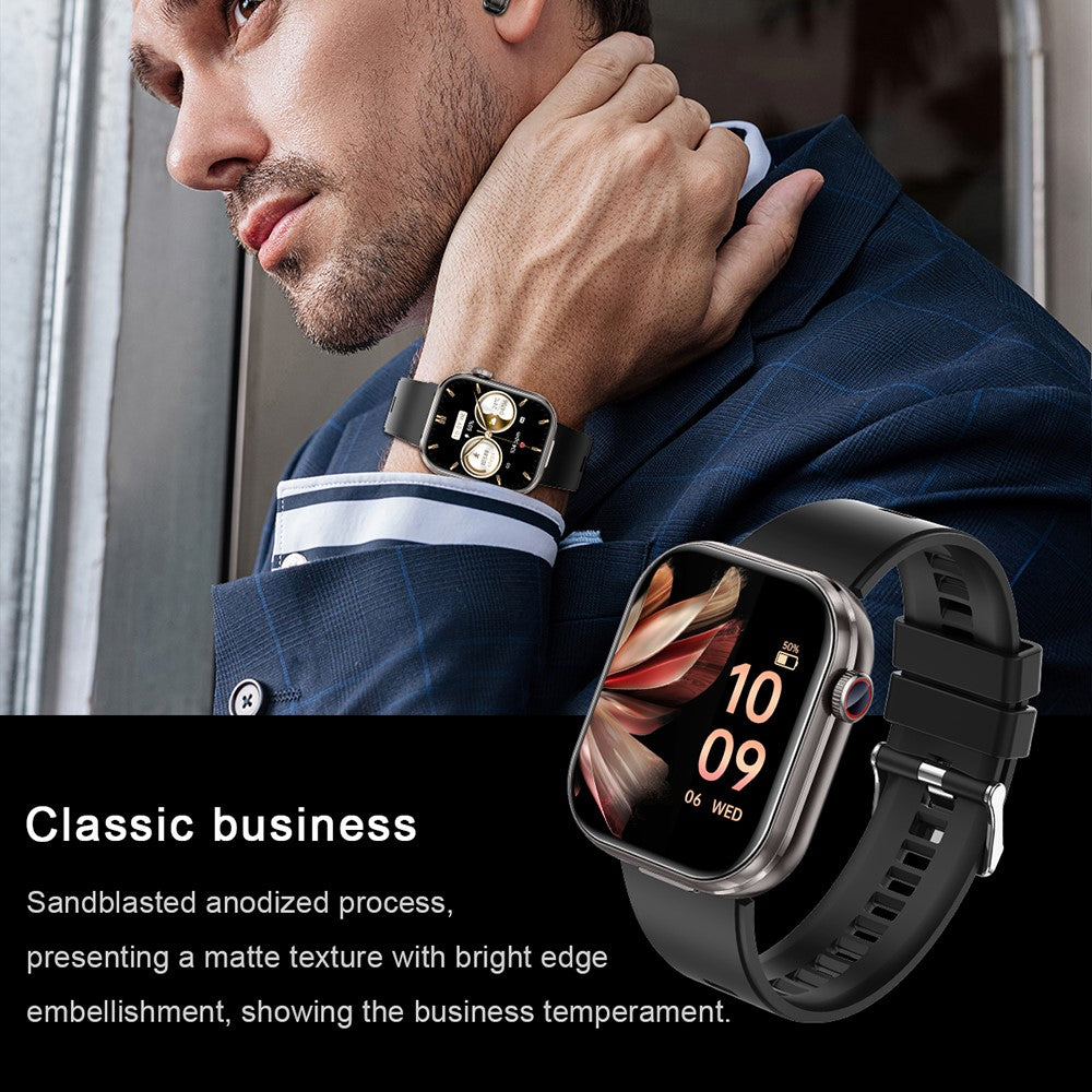 T99 2-in-1 Smart Watch & Earbuds – Call, Heart Rate & Blood Pressure