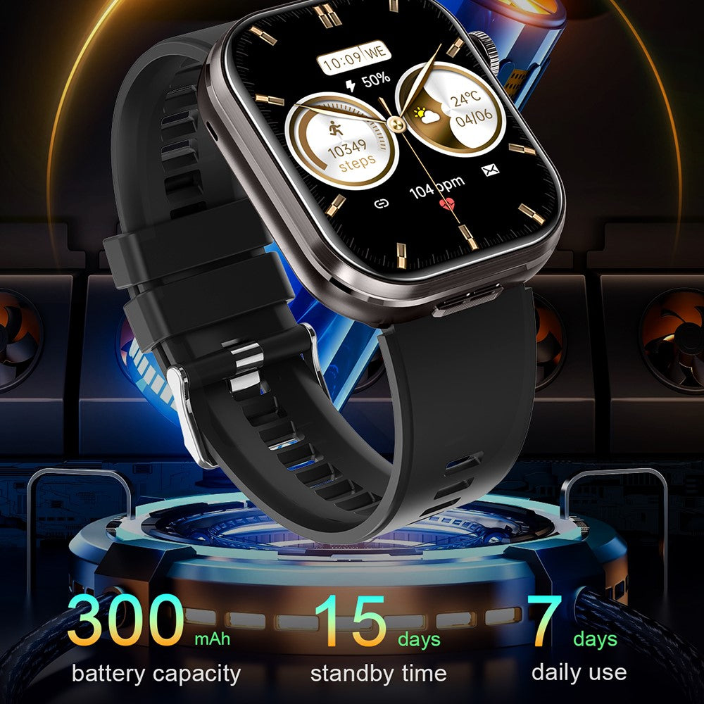T99 2-in-1 Smart Watch & Earbuds – Call, Heart Rate & Blood Pressure