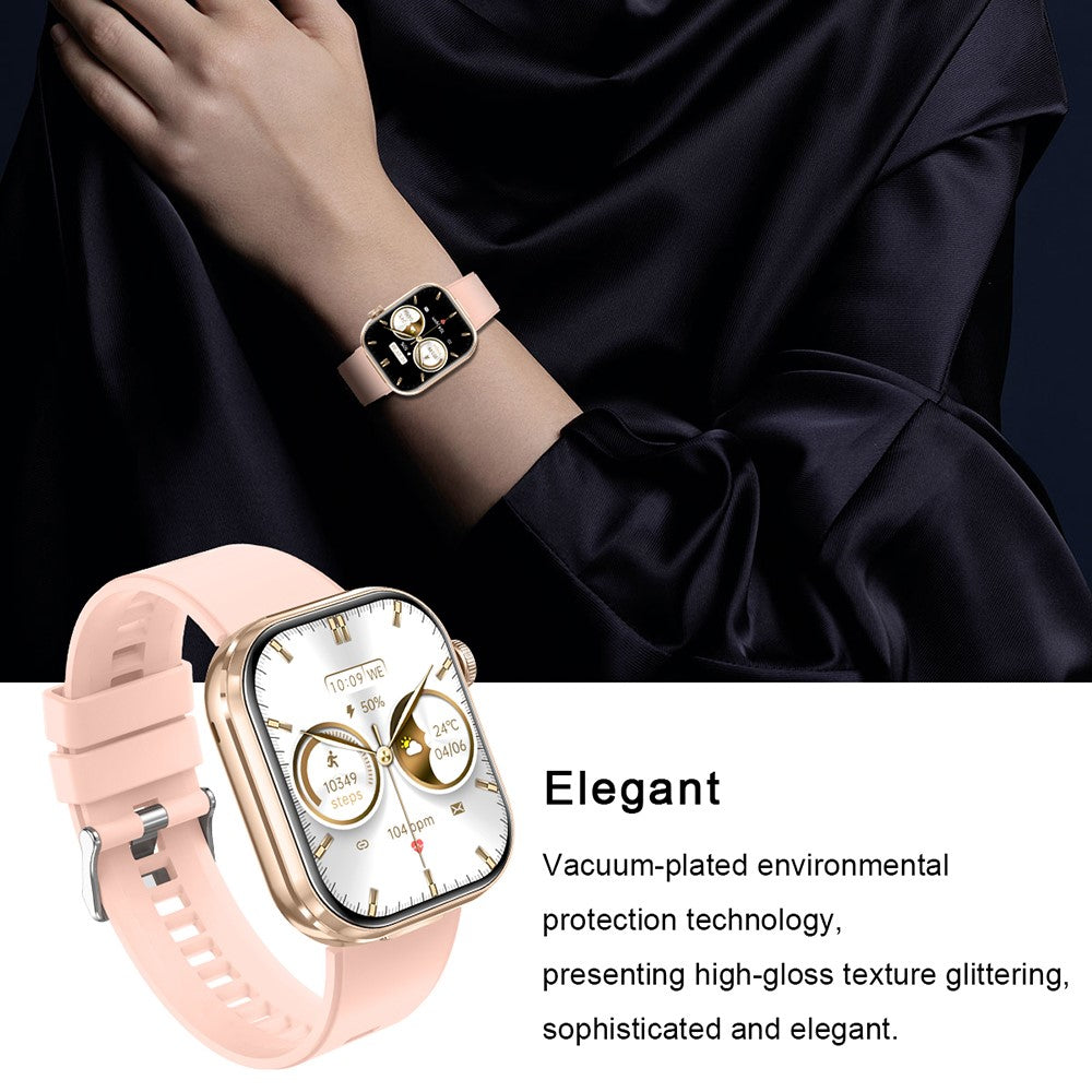 T99 Smart Watch 2 in 1 TWS Earbuds Bluetooth-compatible Call Heart Rate Blood Pressure Monitor Wristwatch