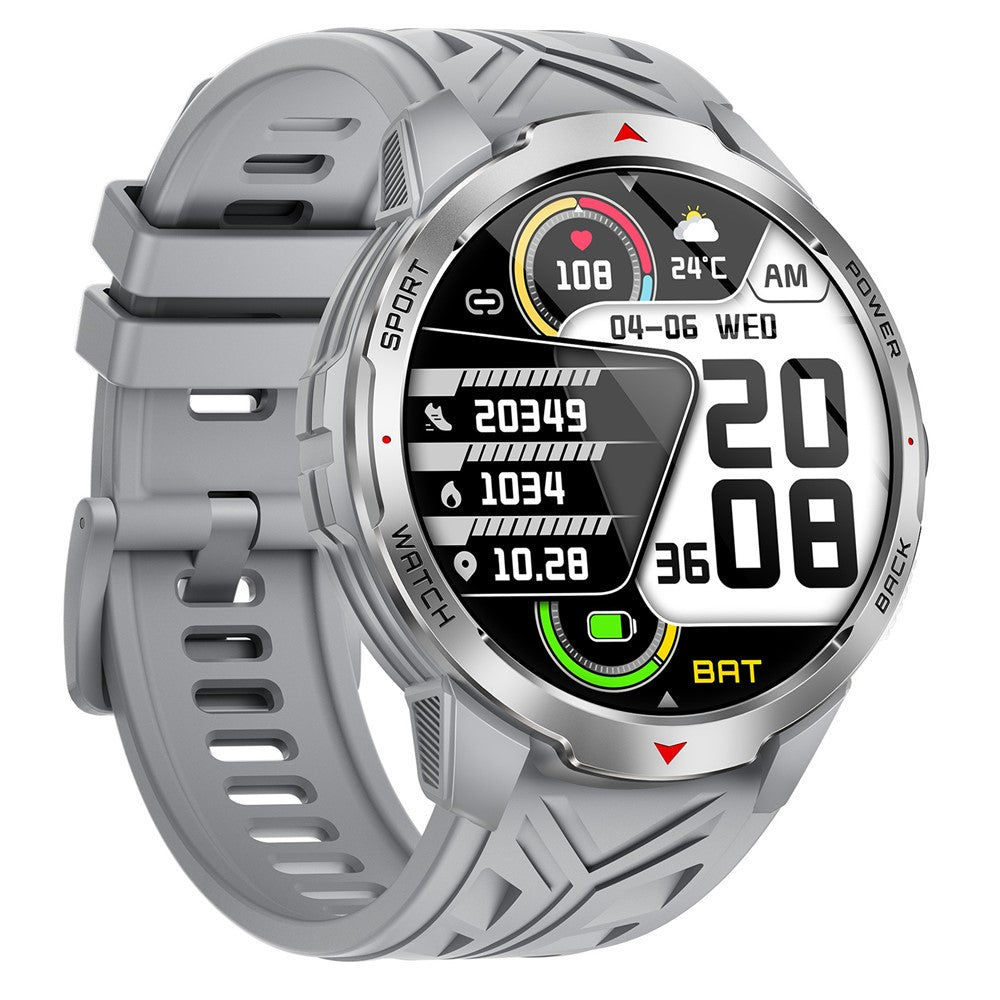 KT88 Smart Watch 1.7 Inch Screen with Compass Flashlight Sports Tracking Call Music for Outdoor Activities