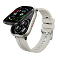 2-in-1 Smart Watch & Bluetooth Earbuds – Health Monitoring, Silicone Strap
