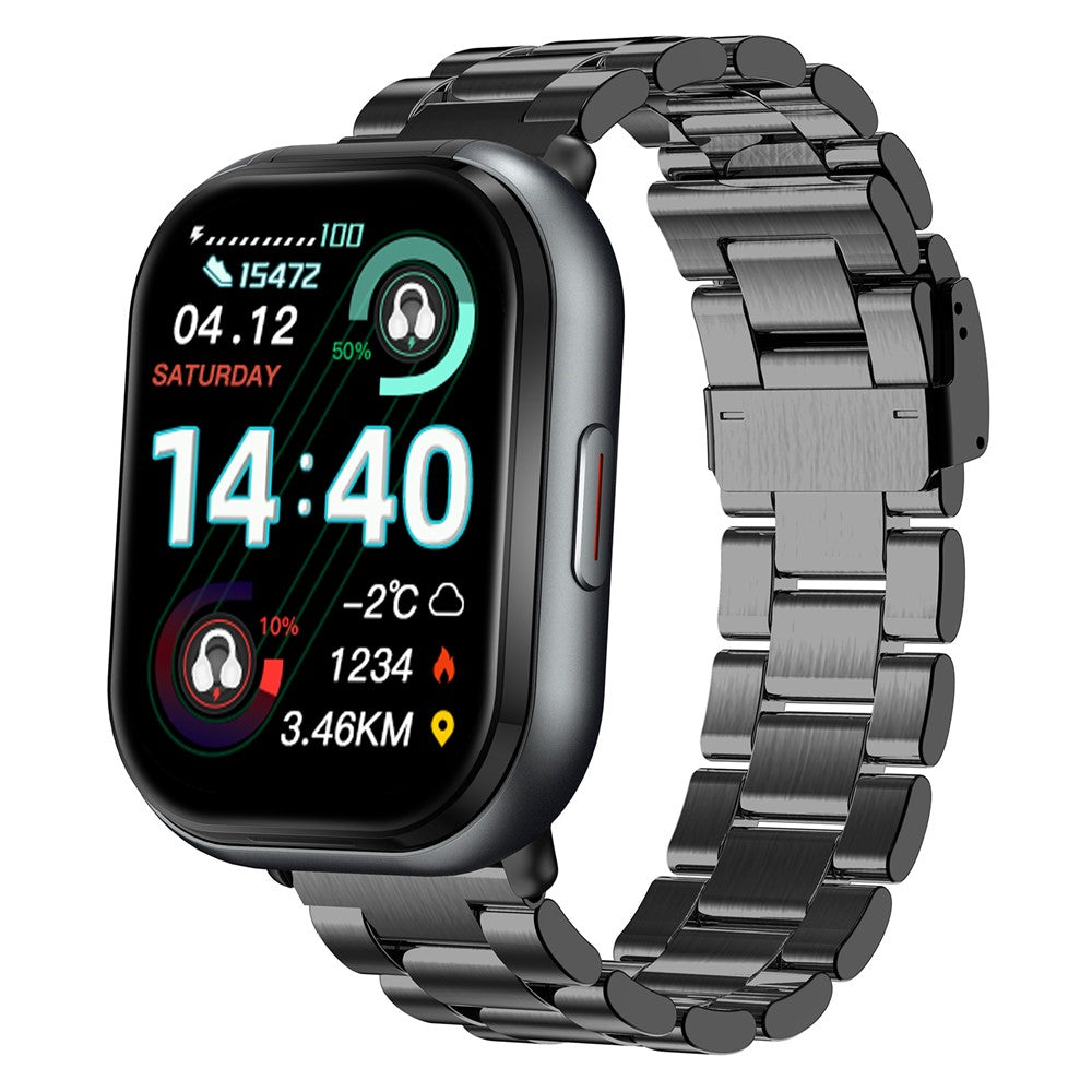 2-in-1 Smart Watch & Bluetooth Earbuds – Health Monitoring, Steel Strap