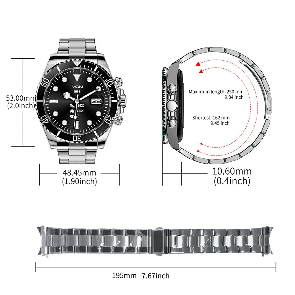 AW12 1.3 Inch HD Screen Smart Watch IP67 Waterproof Health Monitor Multi-Sport Modes Wristwatch