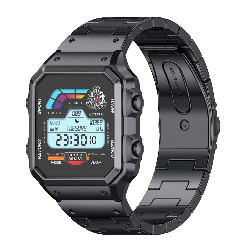 AW38 Smart Watch 1.54 Inch Health Monitor Bluetooth-compatible Call Fitness Tracker Multi-Sport Modes Wristwatch