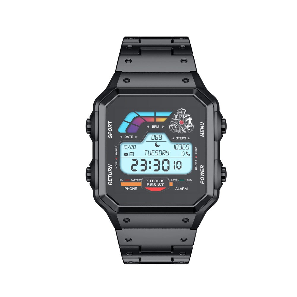 AW38 Smart Watch 1.54 Inch Health Monitor Bluetooth-compatible Call Fitness Tracker Multi-Sport Modes Wristwatch
