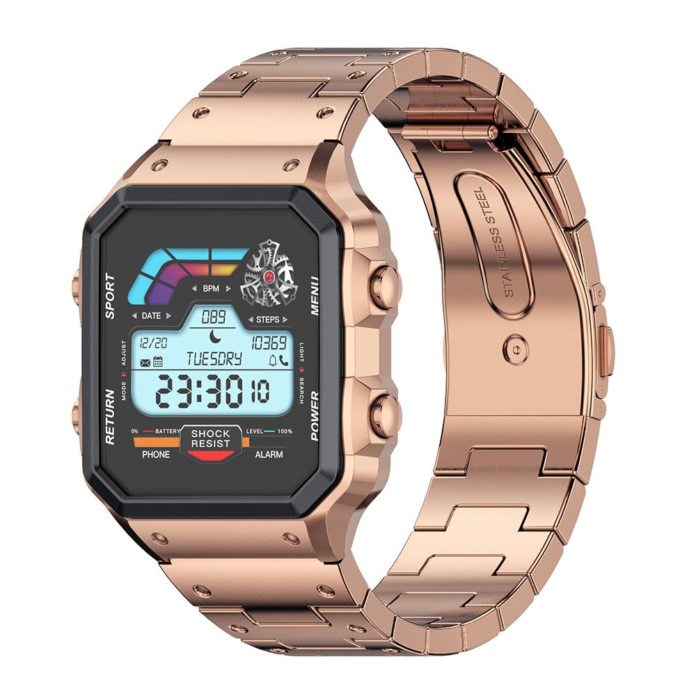 AW38 Smart Watch 1.54 Inch Health Monitor Bluetooth-compatible Call Fitness Tracker Multi-Sport Modes Wristwatch