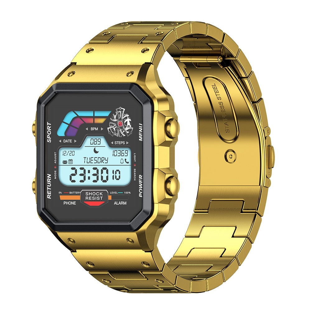 AW38 Smart Watch 1.54 Inch Health Monitor Bluetooth-compatible Call Fitness Tracker Multi-Sport Modes Wristwatch