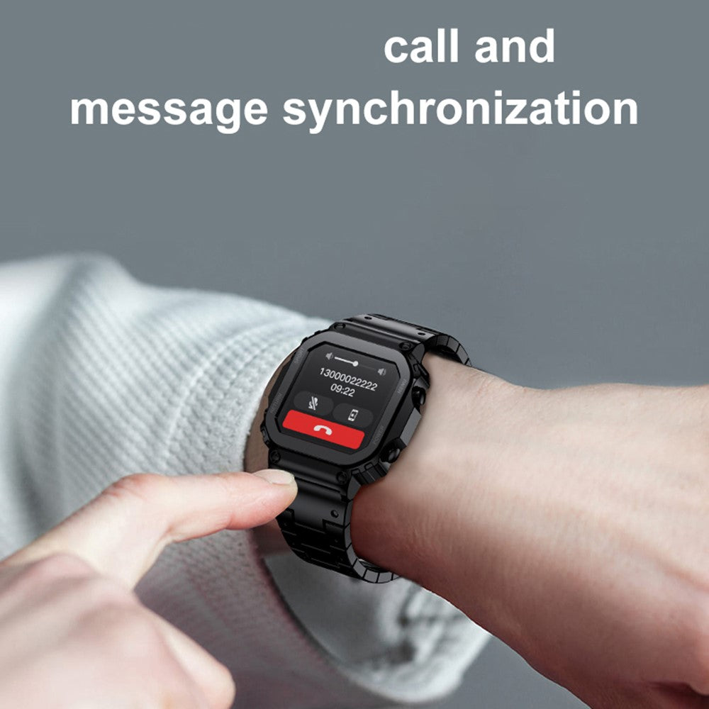 AW39 1.54 Inch Touch Screen Smart Watch Health Monitoring Bluetooth-compatible Call Fitness Tracker