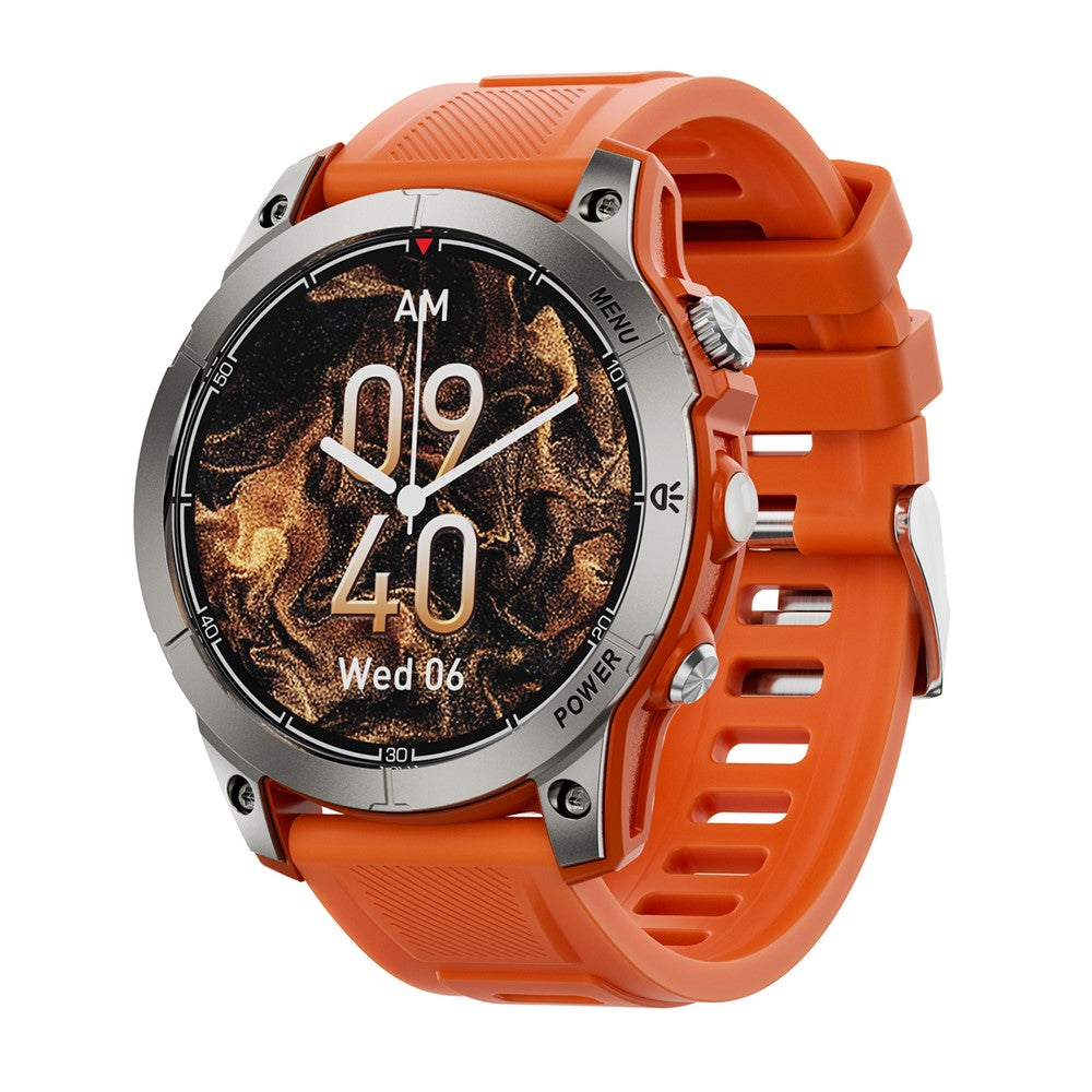 AW45 1.39 Inch Outdoor Sports Smart Watch Bluetooth-compatible Call Health Monitoring Watch with Compass LED Flashlight