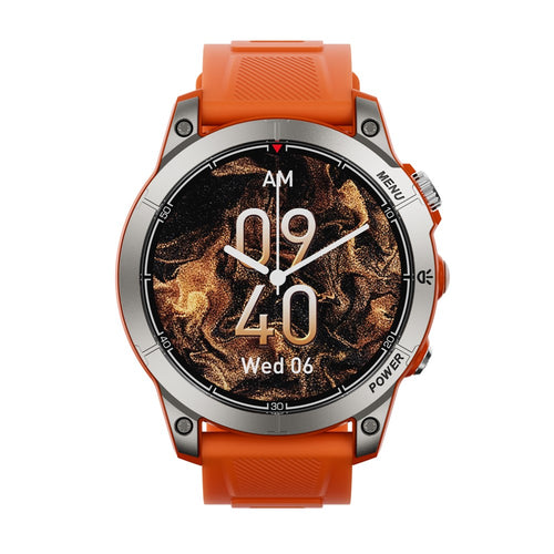 AW45 1.39 Inch Outdoor Sports Smart Watch Bluetooth-compatible Call Health Monitoring Watch with Compass LED Flashlight