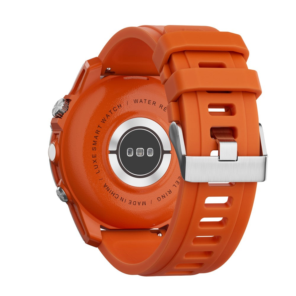 AW45 1.39 Inch Outdoor Sports Smart Watch Bluetooth-compatible Call Health Monitoring Watch with Compass LED Flashlight