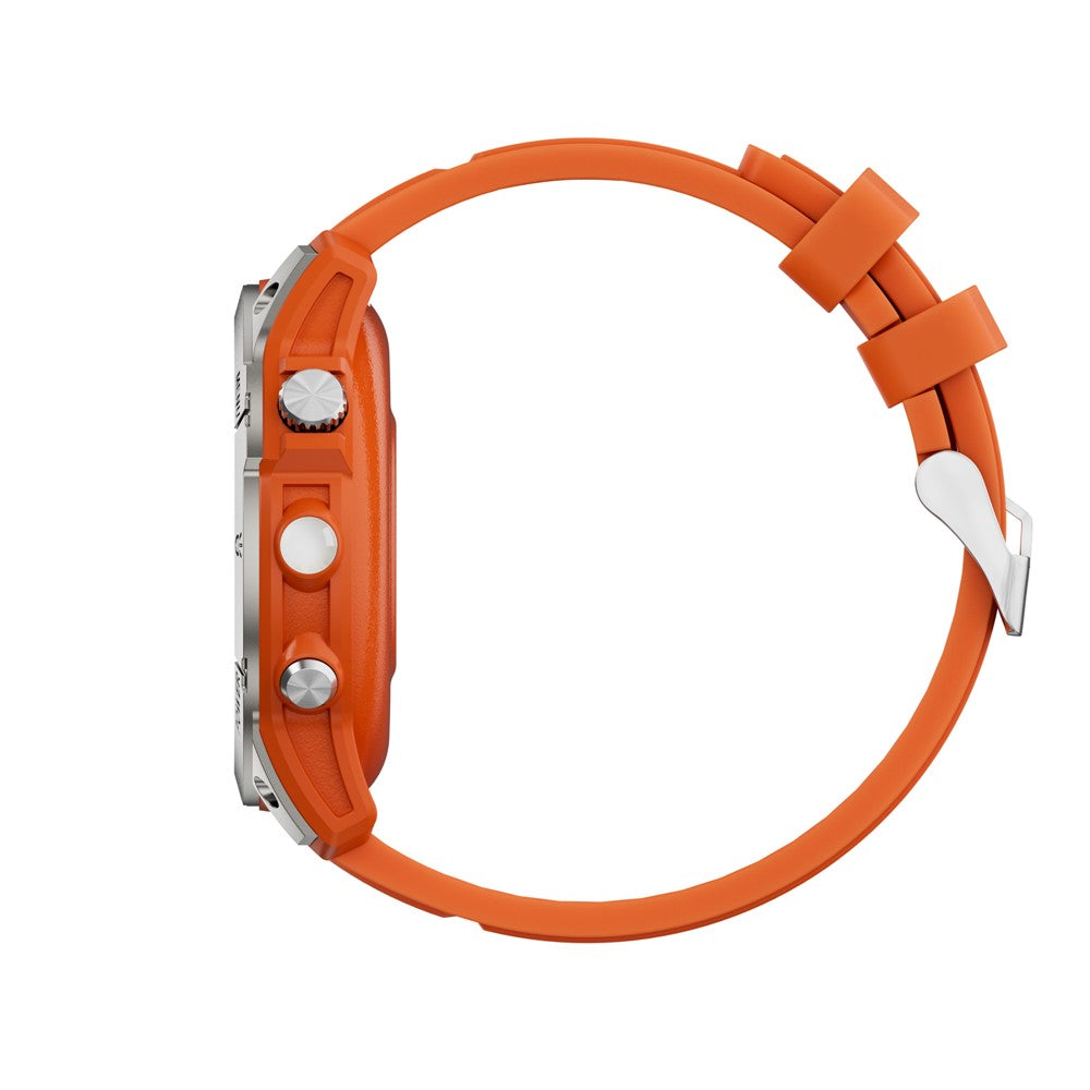 AW45 1.39 Inch Outdoor Sports Smart Watch Bluetooth-compatible Call Health Monitoring Watch with Compass LED Flashlight