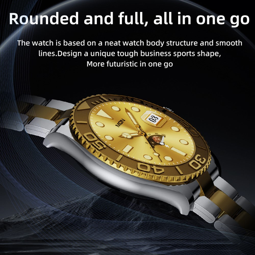 AW46 1.32 Inch AMOLED HD Screen Smart Watch Bluetooth-compatible Call Health Monitoring Fitness Tracker