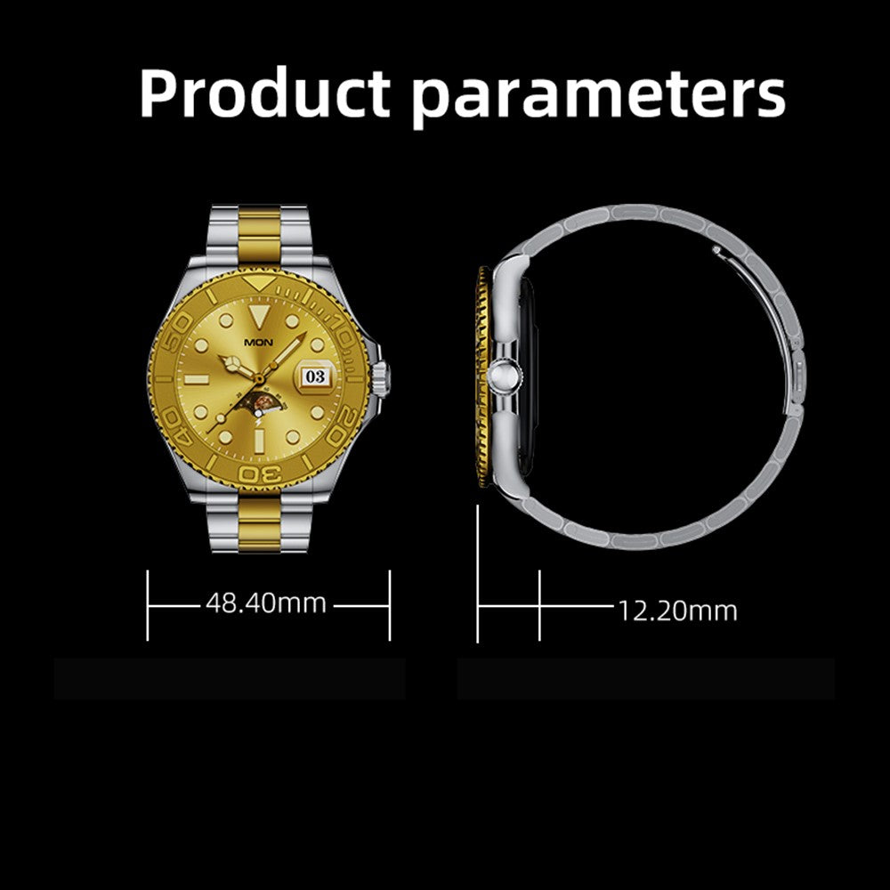 AW46 1.32 Inch AMOLED HD Screen Smart Watch Bluetooth-compatible Call Health Monitoring Fitness Tracker