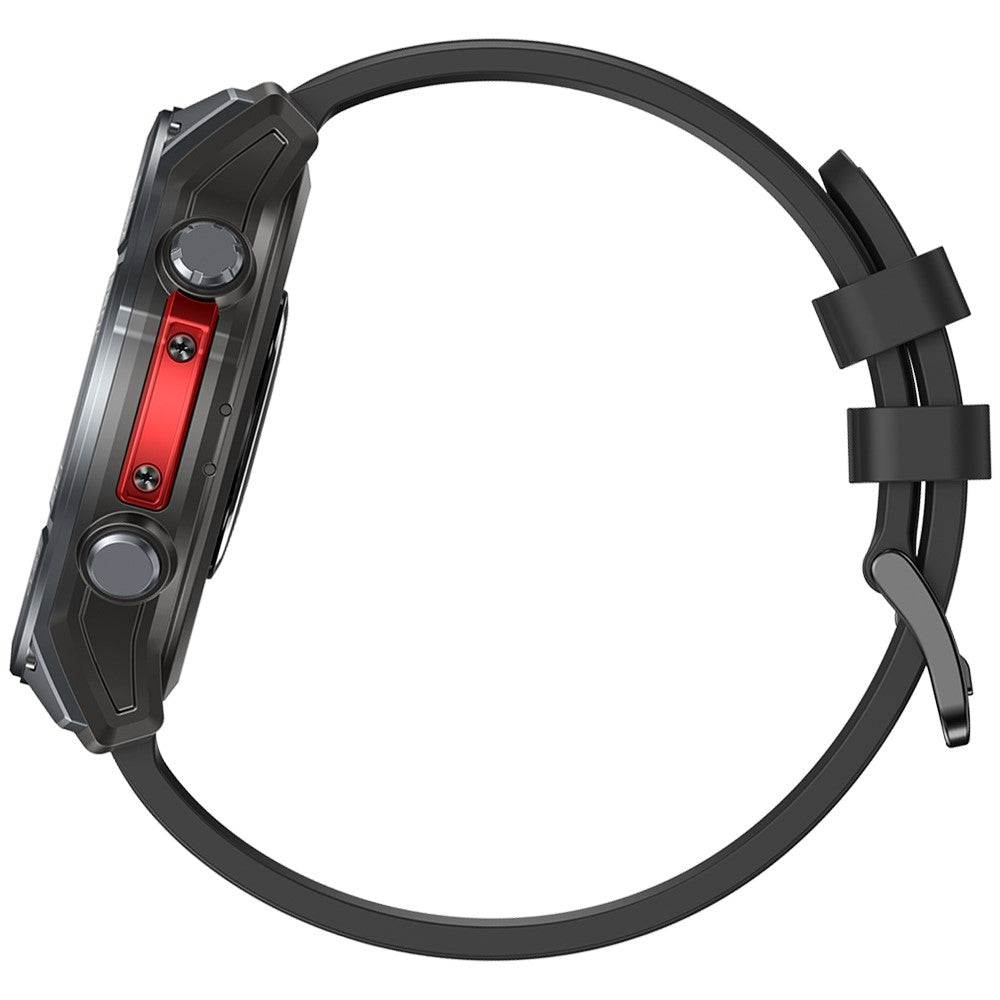 ZEBLAZE Stratos 4 1.43 Inch AMOLED Smart Watch GPS Tracking Sports Bracelet with Flashlight Health Monitoring for Outdoor Activities