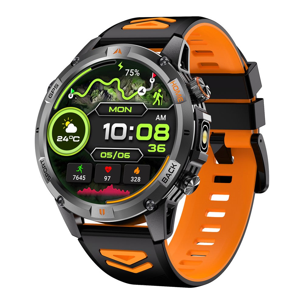 1.46" HD Smart Watch – 100+ Sport Modes, IP68 (YK15)