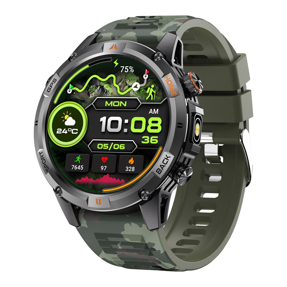 1.46" HD Smart Watch – 100+ Sport Modes, IP68 (YK15)