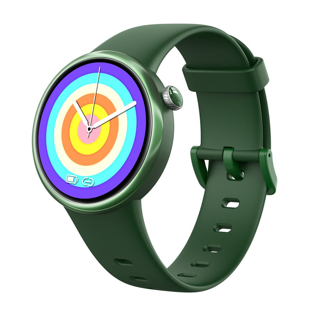 H39L For Kids Smart Watch 1.09 Inch Round AMOLED Screen Customizable UI Heart Rate Sleep Health Monitor