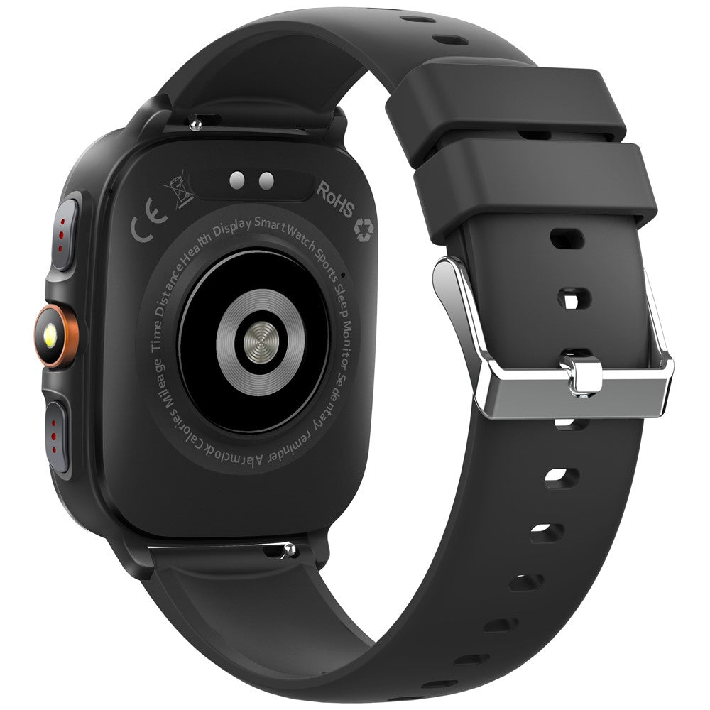 TS500 2.01 Inch IPS Screen Sports  Smartwatch Health Monitor Bluetooth-compatible Calling Wristwatch with Compass Altimeter Barometer