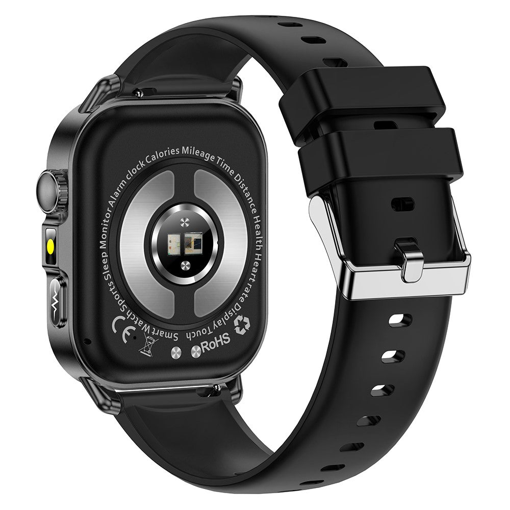 ET571 For Outdoor Sports 2.0 Inch Smart Watch ECG Blood Oxygen Monitor Bluetooth-compatible Calling Fitness Tracker