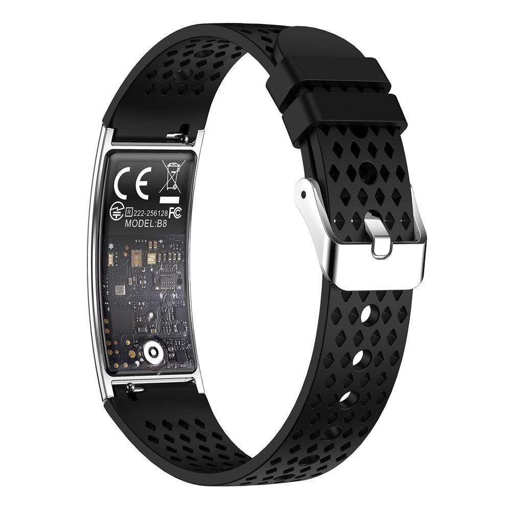 B8 2.8mm Ultra-Thin Smart Watch Bluetooth-Compatible IPX8 Waterproof Health Monitoring Sport Watch