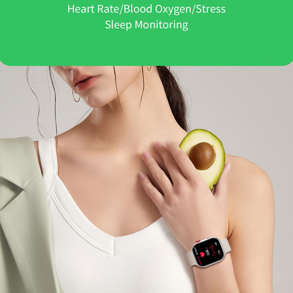 CY39 Multiple Sports Modes Fitness Tracker Health Monitoring 2.02 Inch HD Screen Smart Watch