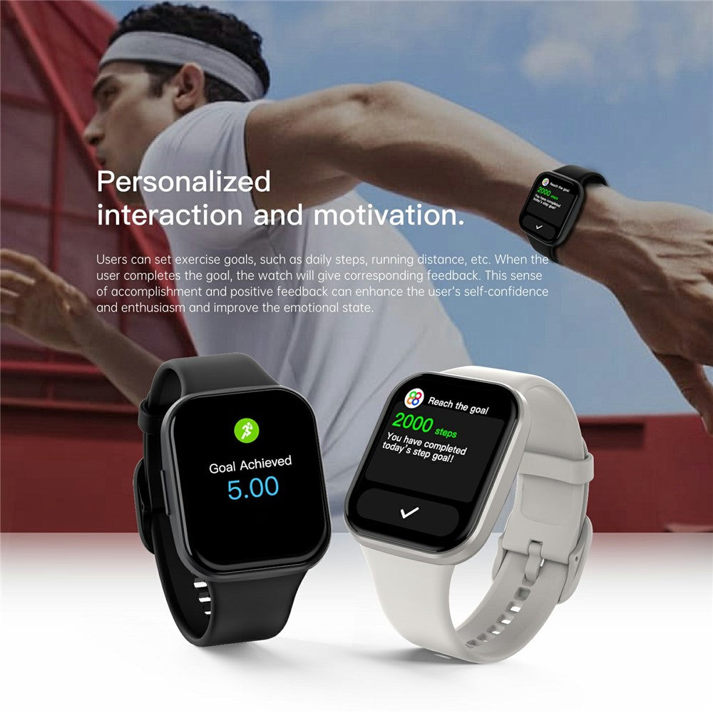 Q23Pro 1.83 Inch TFT Color Screen Bluetooth-compatible Smart Watch Health Monitor Fitness Tracker for Android / iOS